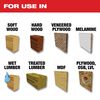 Milwaukee 10 Inch 60T Fine Finish Circular Saw Blade Bundle, 5 Pieces, small image number 2