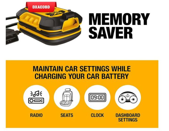 DEWALT 1 Amp Battery Charger & Battery Maintainer Kit With 20V Lithium Battery Pack Plus Charger, large image number 3