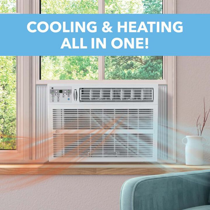 Perfect Aire 230V 18000 BTU Window Air Conditioner with Electric Heater, large image number 6