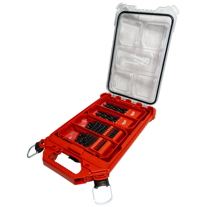 Milwaukee Packout Compact Black Oxide Drill Bit Set 29pc
