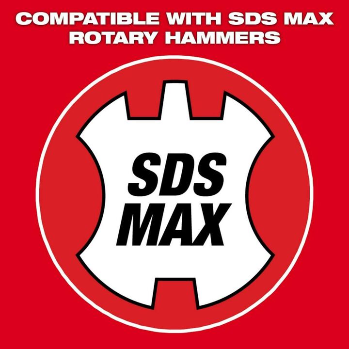 Milwaukee SDS-Max 4-Cutter MX4 Bit 5/8 in x 31 in x 36 in, large image number 2