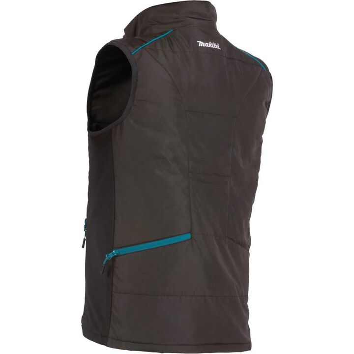 Makita 18V LXT Lithium-Ion Cordless Heated Vest Vest Only (Black Large), large image number 4