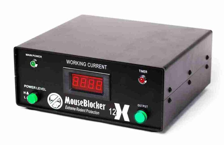 Mouse Blocker 12X 120V Ultrasonic Rodent Deterrent System