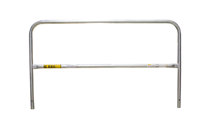 Guardian Fall Protection 6' G-Rail Galvanized