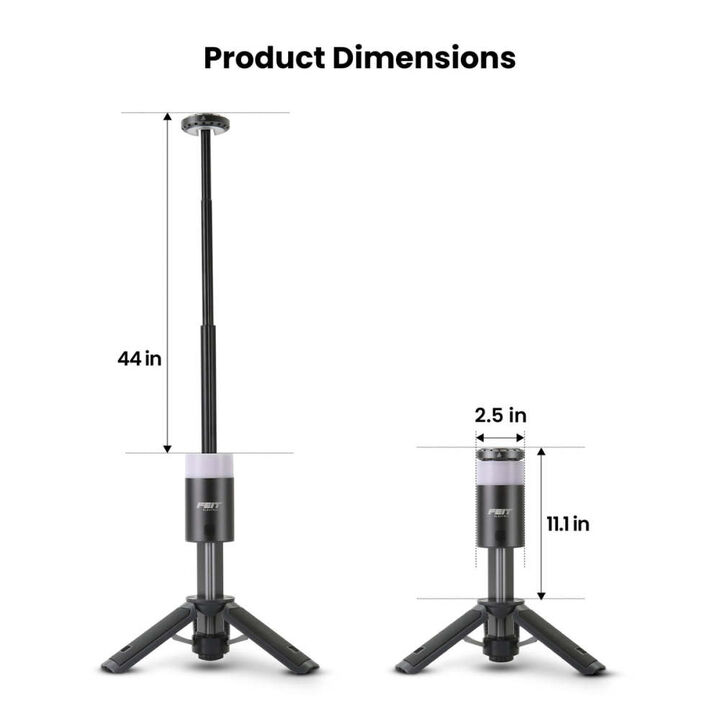 Feit Electric 1000 Lumens 6500K Black Lithium Ion Mini LED Work Light with Tripod, large image number 5