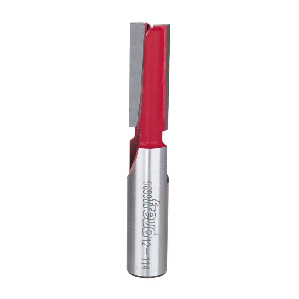 Freud 15/32 In. (Dia.) Double Flute Straight Bit with 1/2 In. Shank, large image number 1