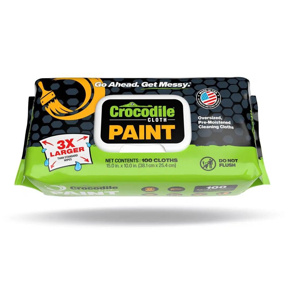 Crocodile Cloth Oversized Paint Cleaning Cloths 1 Pack/100 Cloths, large image number 1