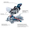 Bosch PROFACTOR 18V Surgeon 7 1/4in Single Bevel Slide Miter Saw (Bare Tool), small image number 2