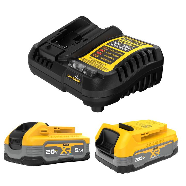 DEWALT POWERSTACK XR Compact + POWERSTACK XR 5.0Ah Starter Kit, large image number 9