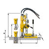 CS Unitec 4 Inch Hydraulic Magnetic Drill, small image number 3