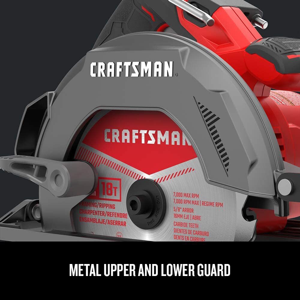 CRAFTSMAN 15 Amp 7-1/4 Inch Electric Circular Saw, large image number 5