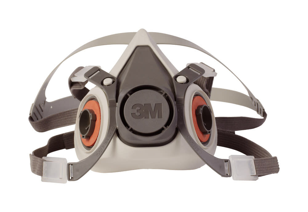 3M Half Facepiece Reusable Respirator 6100/07024(AAD) Small, large image number 1