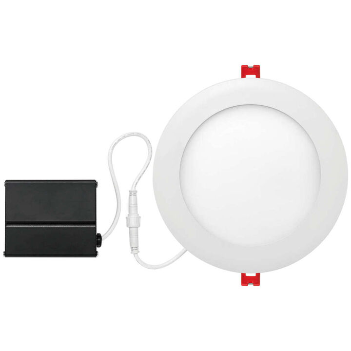 Globe Electric Ultra Slim Recessed Lighting Kit Plastic 12W LED