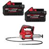 Milwaukee Cordless 2-Speed Grease Gun and M18 Forge XC 18V 8Ah Battery Pack with Fuel Indicator Bundle, small image number 1