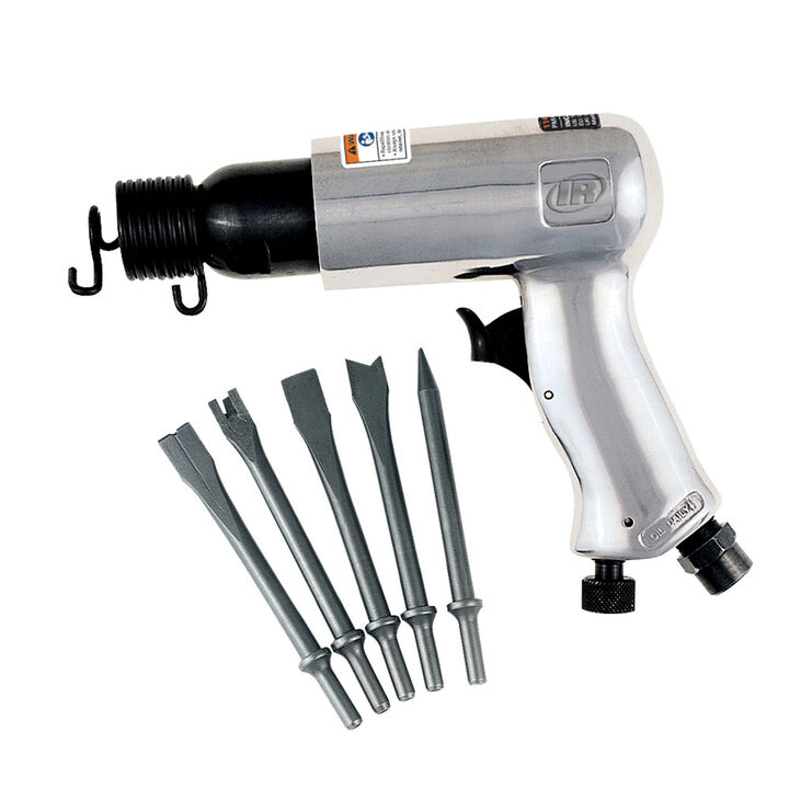 Ingersoll Rand Air Hammer Chisel Set, 3500 BPM, 5 Pieces