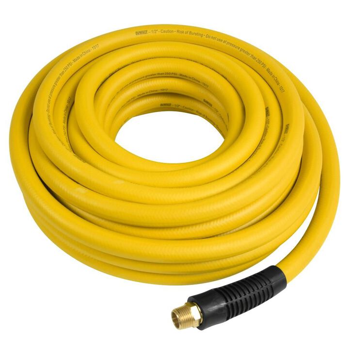 DEWALT 1/2 in. x 50 ft. Premium Hybrid Air Hose