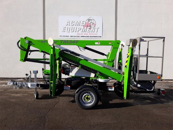 Niftylift TM34TG 34 Ft. Gas Powered Trailer Mounted Towable Cherry Picker