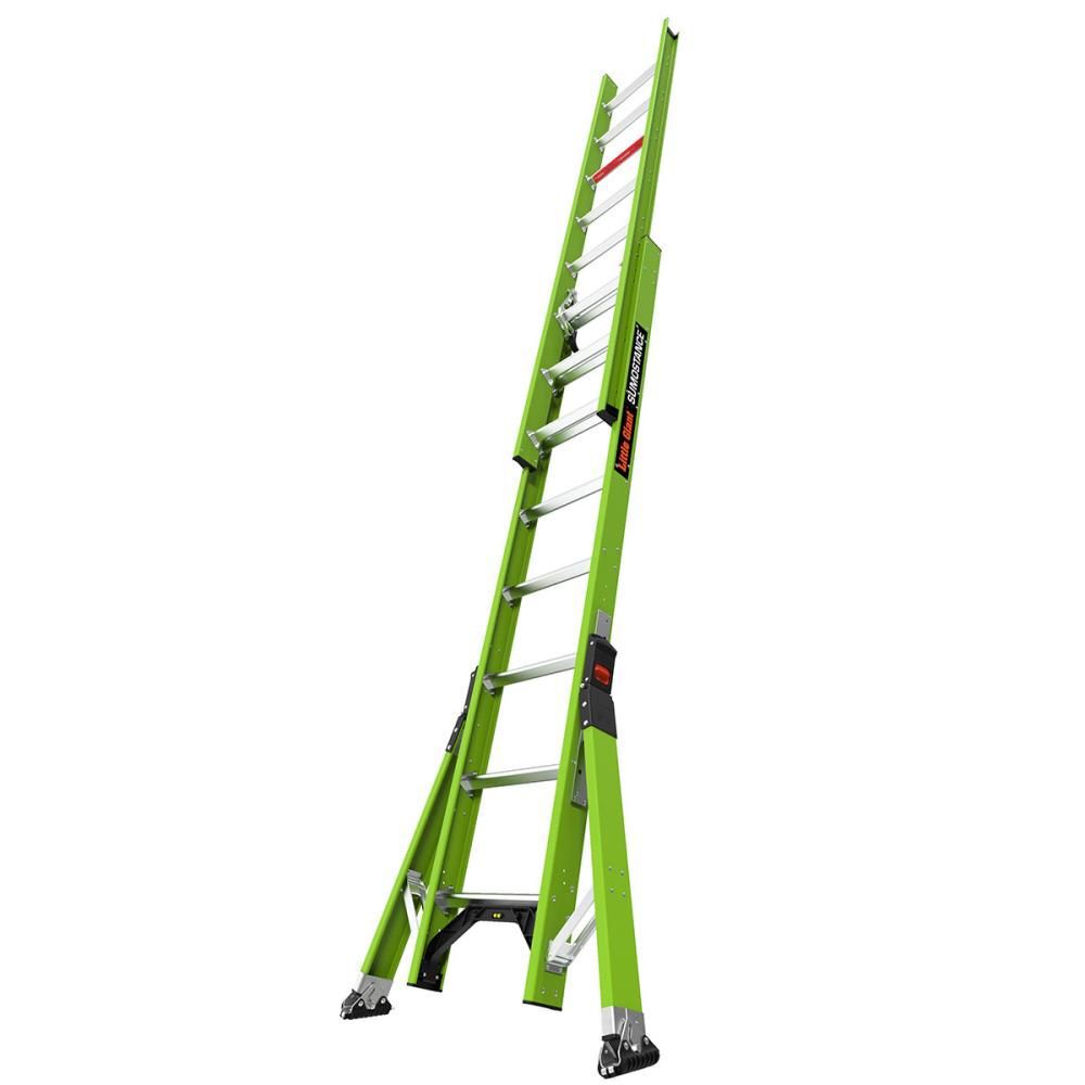 Little Giant Safety HyperLite SumoStance 16 ft Type IA Fiberglass Extension Ladder, large image number 2