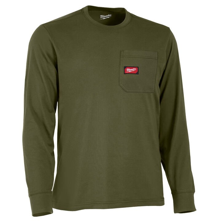 Milwaukee GRIDIRON Pocket T-Shirt Long Sleeve, swatch