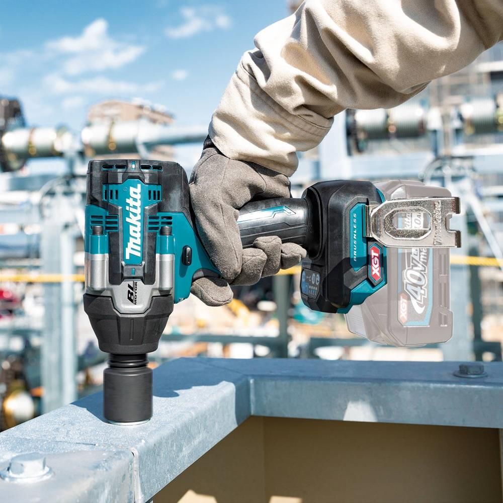 Makita 40V max XGT Square Drive Impact Wrench 1/2in (Bare Tool), large image number 9