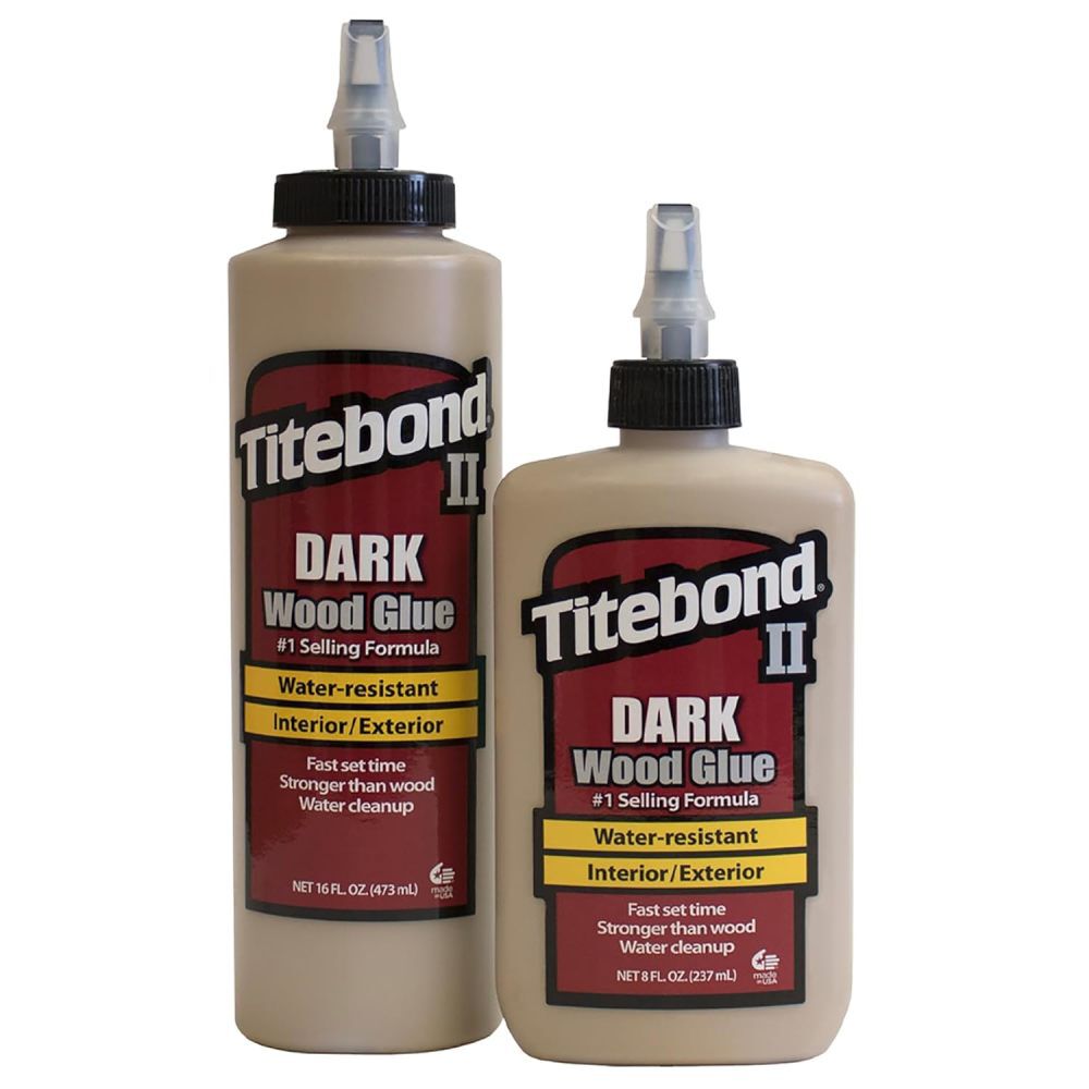 Titebond Titebond II 8 Oz Bottle Brown Liquid Dark Wood Glue, large image number 2