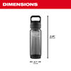 Milwaukee PACKOUT 25oz Bottle with Chug Lid, small image number 3
