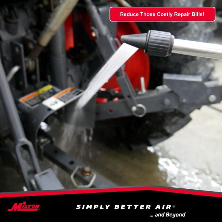 Milton 2 in 1 High Volume Hydro & Air Power Cleaning Wand, large image number 6