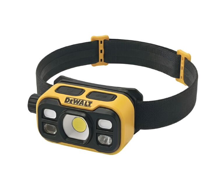 DEWALT 3.7V 450 Lumen Rechargeable Headlamp