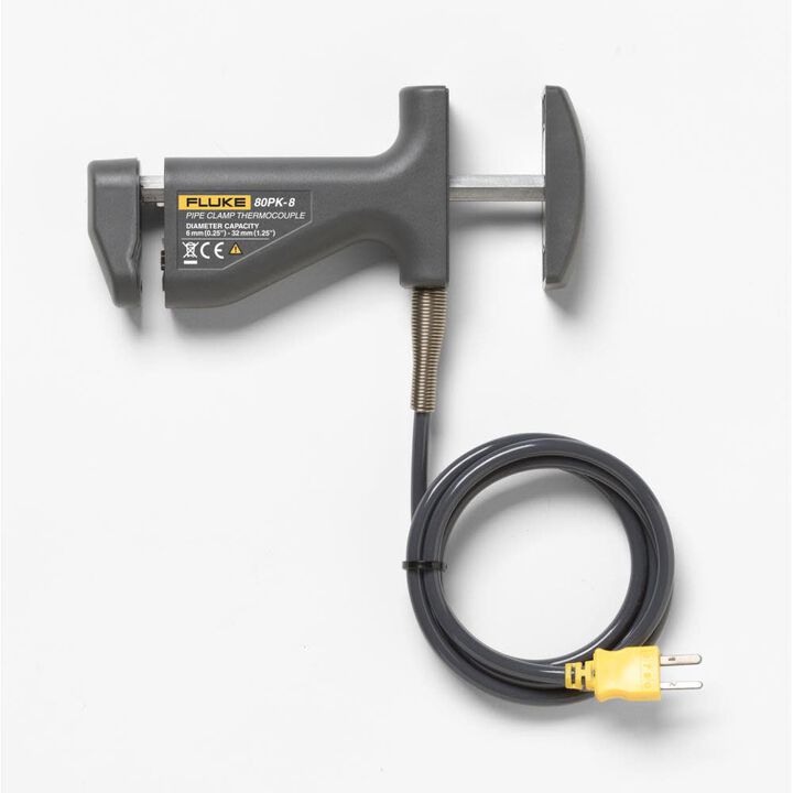 Fluke 80PK-8 Type-K Pipe Clamp Temperature Probe