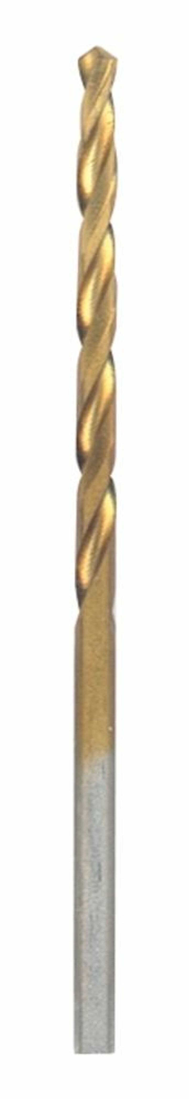 Bosch 3/32 Inch x 2-1/4 Inch Titanium-Coated Drill Bit