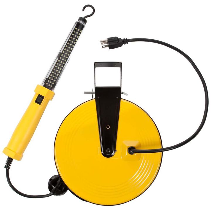 Bayco Products 60 LED Work Light On Retractable Reel