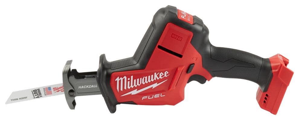 Milwaukee M18 FUEL HACKZALL Reciprocating Saw (Bare Tool) & 12-Piece SAWZALL Blade Set Bundle, large image number 14
