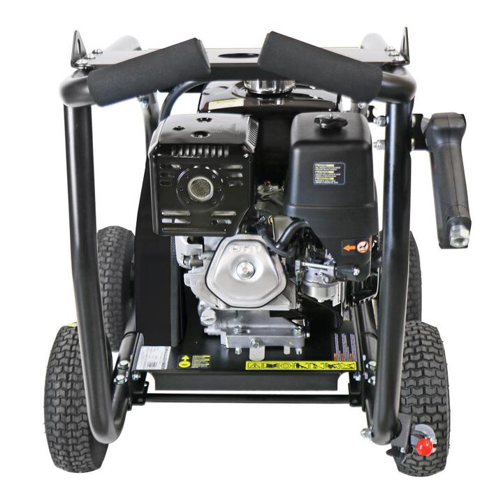Simpson SuperPro Roll Cage 4400 PSI 4.0 GPM Gas Powered Cold Water Belt Drive Pressure Washer with 5 Spray Tips, large image number 4