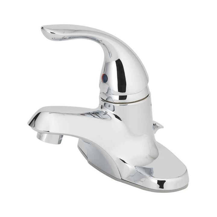 Oakbrook Coastal Bathroom Sink Faucet One Handle Chrome