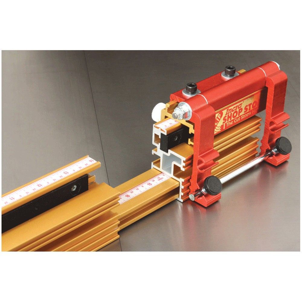 Incra Miter 5000 Gauge with Telescoping Fence & Flip Shop Stop, large image number 7