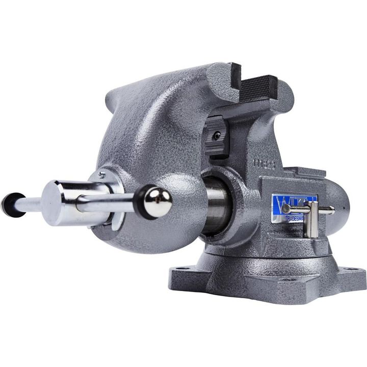 Wilton Tradesman 6-1/2 Round Channel Vise with Swivel Base, large image number 0