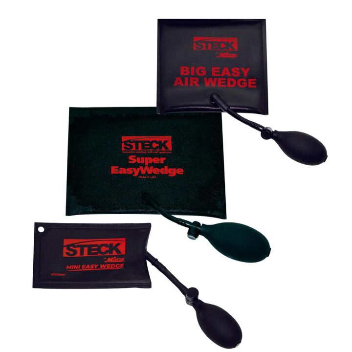 Milton EasyWedge Inflatable Air Shim Trio Pack, 3 Pieces
