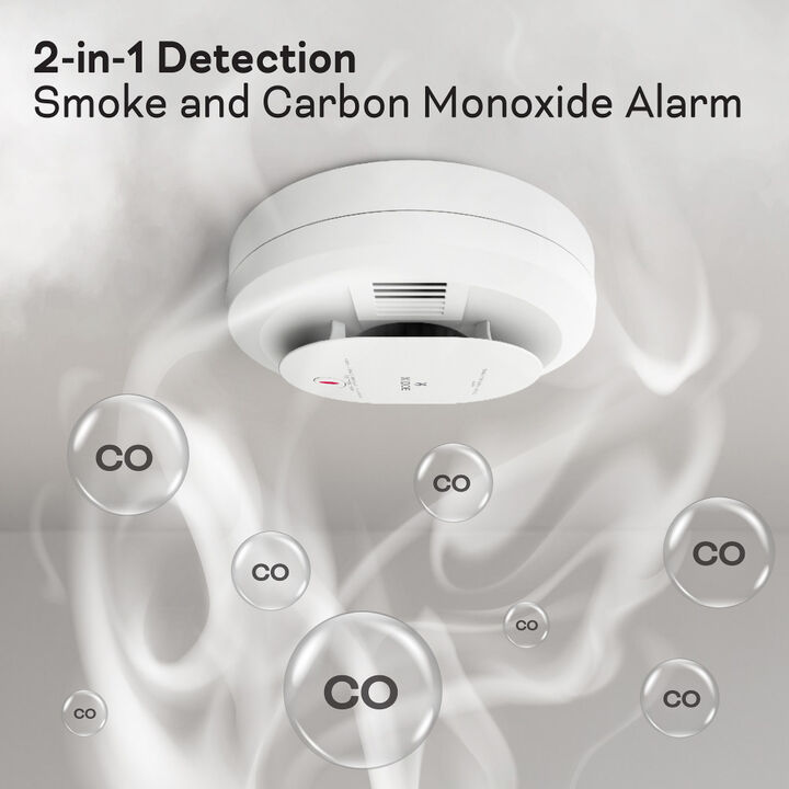 Kidde AA Battery-Powered Smoke & Carbon Monoxide Detector with Batteries, large image number 1