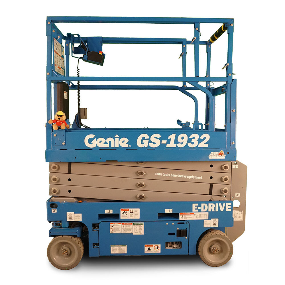 Genie 19' Scissor Lift 32in Width Electric with E-Drive, large image number 12