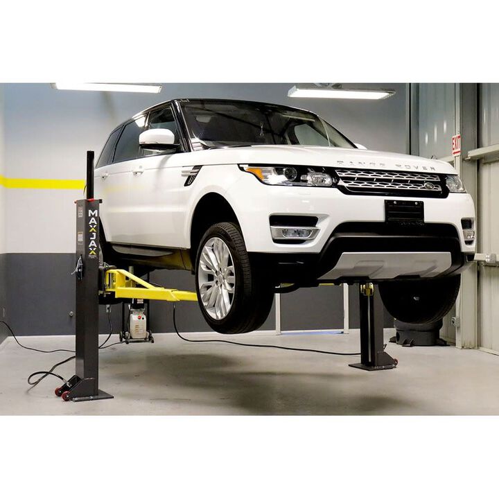 MaxJax M7K Standard Package 7000 Lbs 110V Corded Two-Post Garage Lift, large image number 6