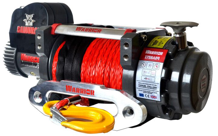 DK2 Samurai Winch Planetary Gear 17500lb with Synthetic Rope, large image number 1