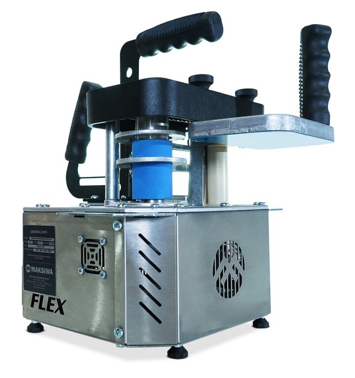 Maksiwa International 110V 1-Ph 19 Ft./Minute Contour Automatic Edgebander with Table
