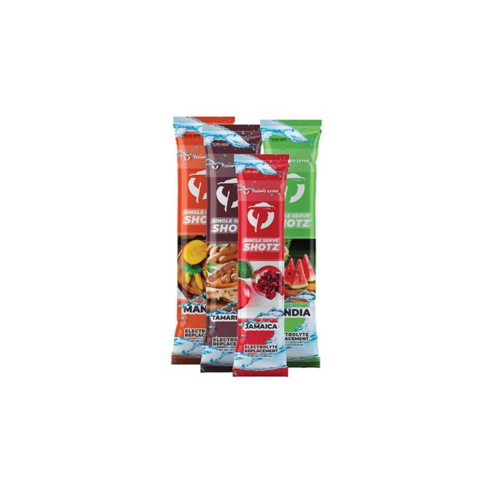 Overtime 6.9-7.4 gram Low-Sugar Electrolyte Replacement Single Serve Shotz, 400qty, large image number 1