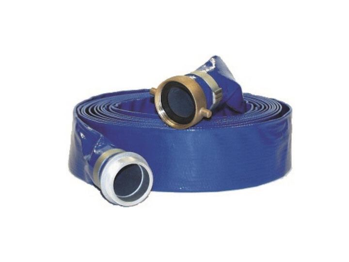 Apache Hose 2 In x 50 Ft PVC Discharge Hose