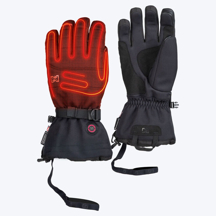 Mobile Warming Aerial Snow Heated Glove Unisex Black Medium, large image number 1