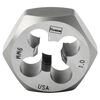 Irwin Hanson 9 mm x 1 Inch High Carbon Steel Hexagon Metric Die - Carded, small image number 1