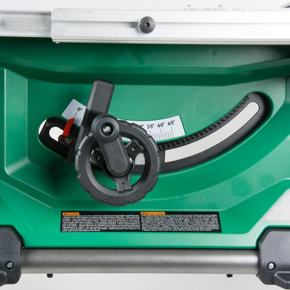 Metabo HPT 10in Jobsite Table Saw with Fold Roll Stand, large image number 8