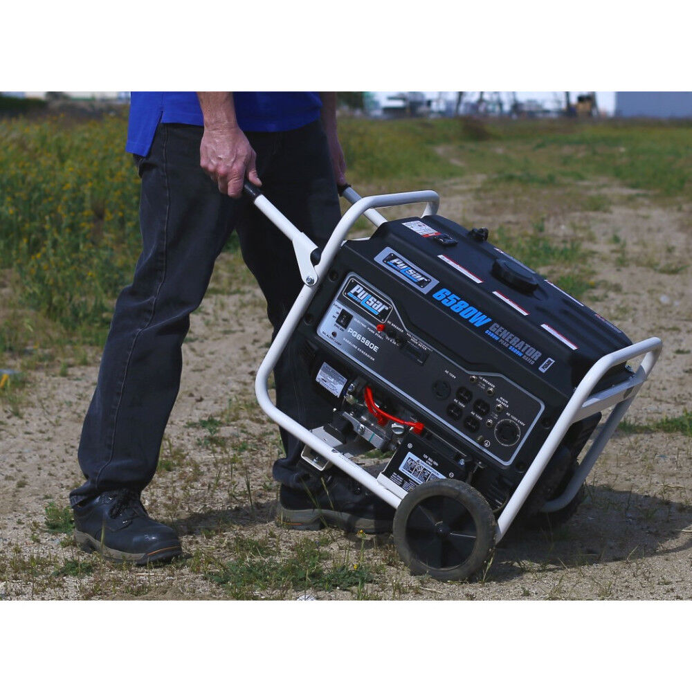 Pulsar Products 6,580 Watt Gas Powered 49-State Portable Generator, large image number 7