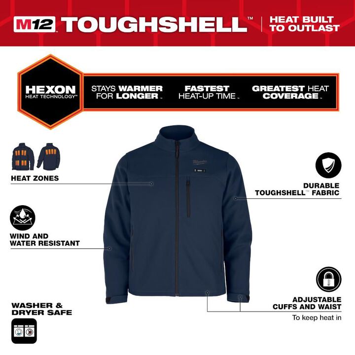 Milwaukee M12 Heated TOUGHSHELL Jacket Kit, large image number 1
