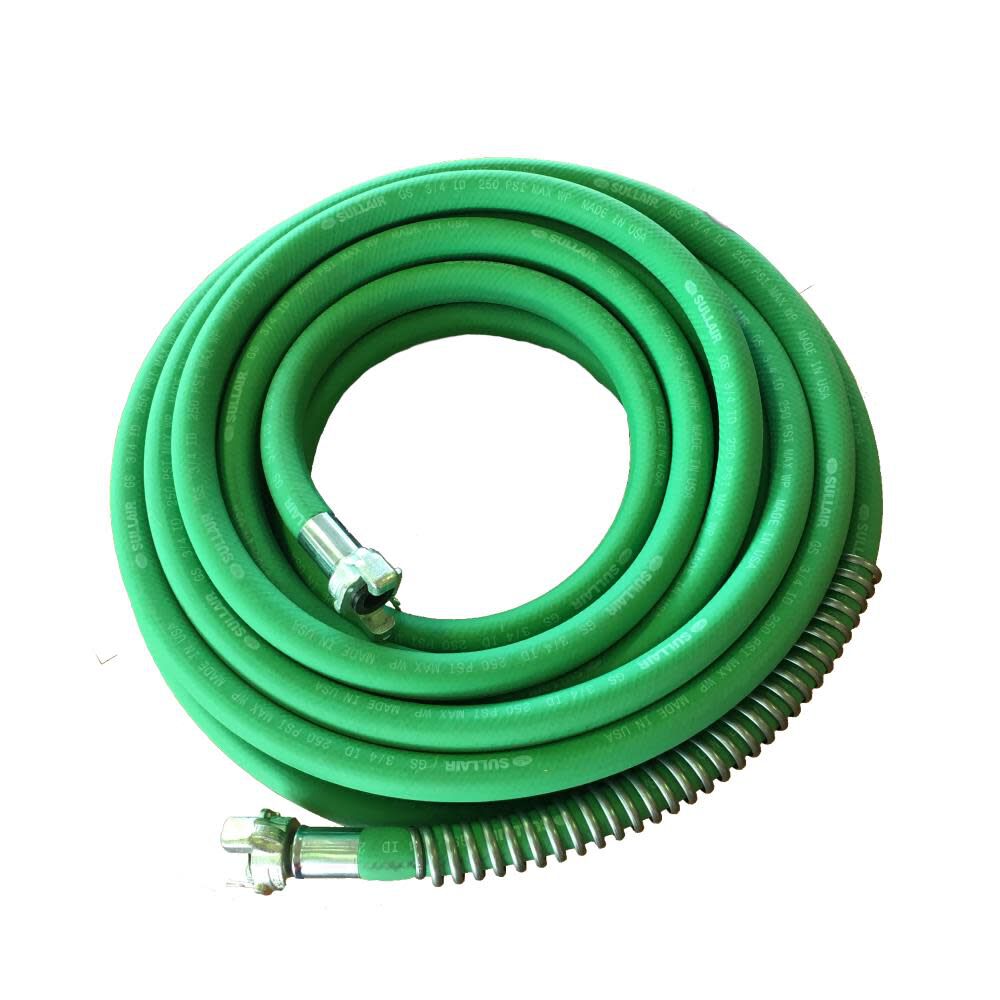 Sullair 50 Ft. 300 PSI Air Hose - 2-Lug Universal Quick Connect Per End, large image number 1